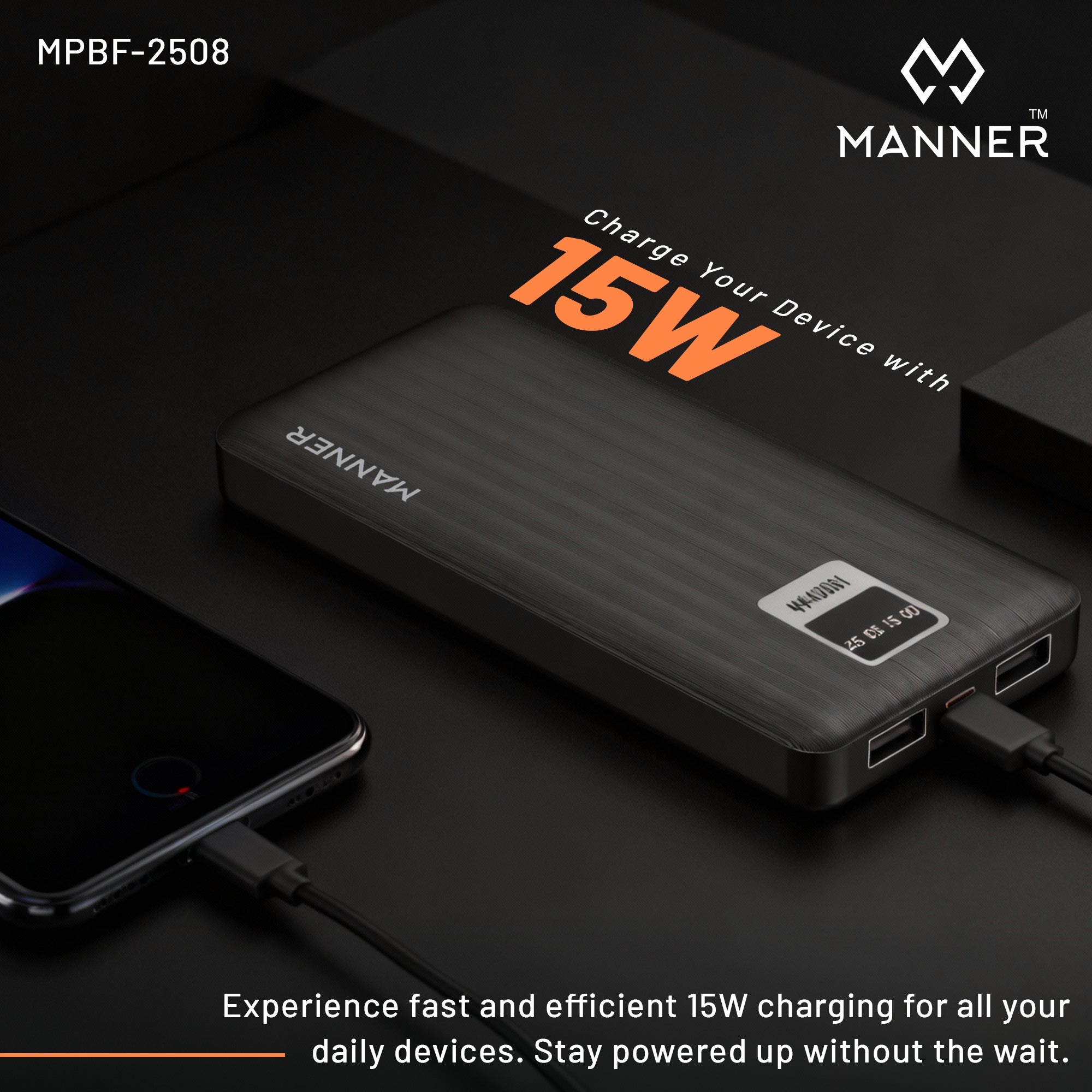 Manner 10000mAh 15W Power Bank